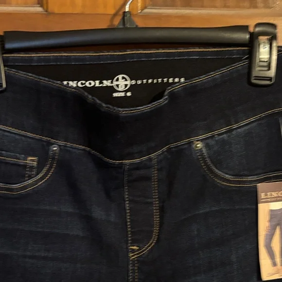 Lincoln Heather Dark Indigo Skinny Jeans - Women - Picture 3 of 9